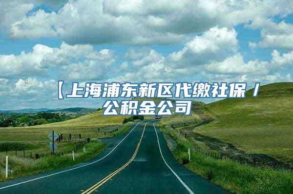 【上海浦东新区代缴社保／公积金公司