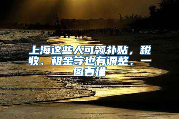 上海这些人可领补贴，税收、租金等也有调整，一图看懂→